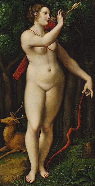 unknow artist Diana the Huntress, after 1526 Giampietrino china oil painting image